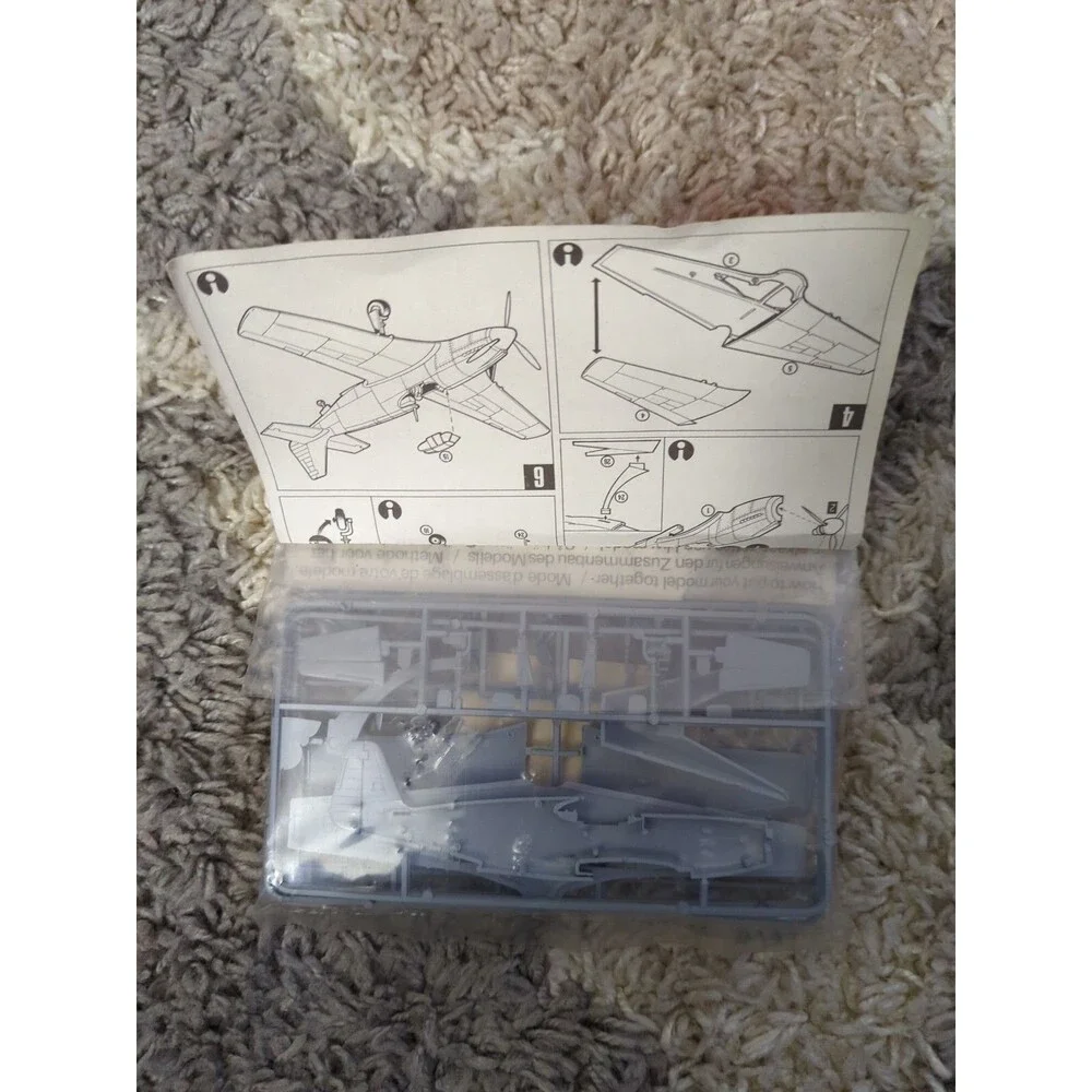 VTG FROG 1/72 North American Mustang Mk II 72nd Scale Bagged Model Kit NOS F196F